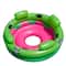 Swimline 75" Inflatable Green & Pink Shock Rocker Pool Float